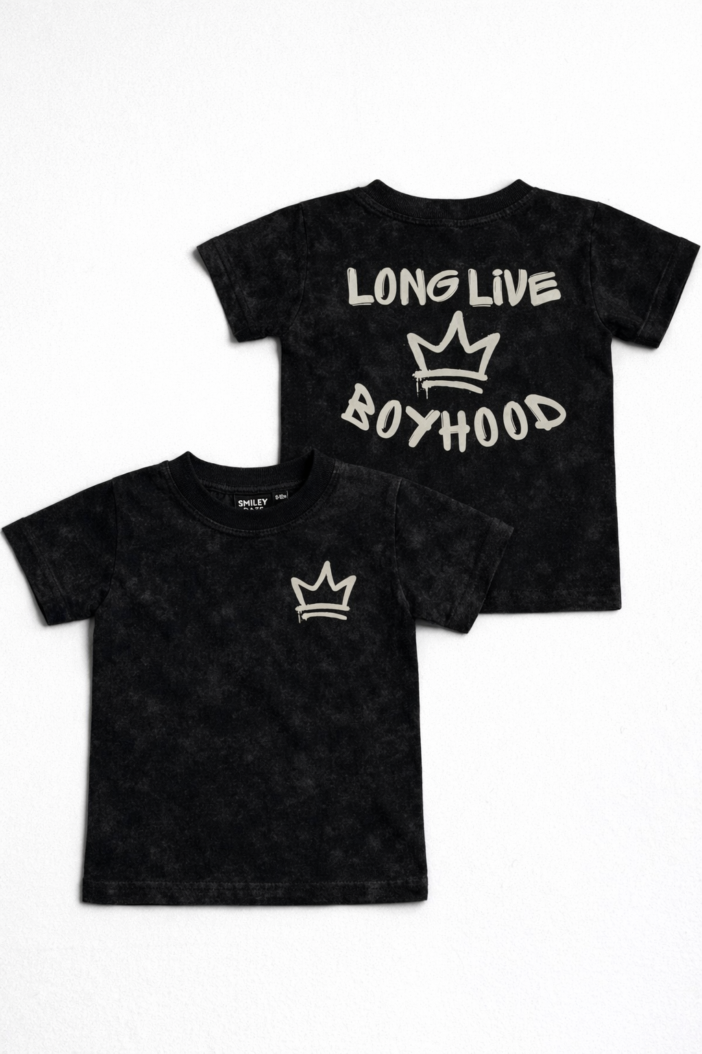 LONG LIVE BOYHOOD TEE - Jet Acid