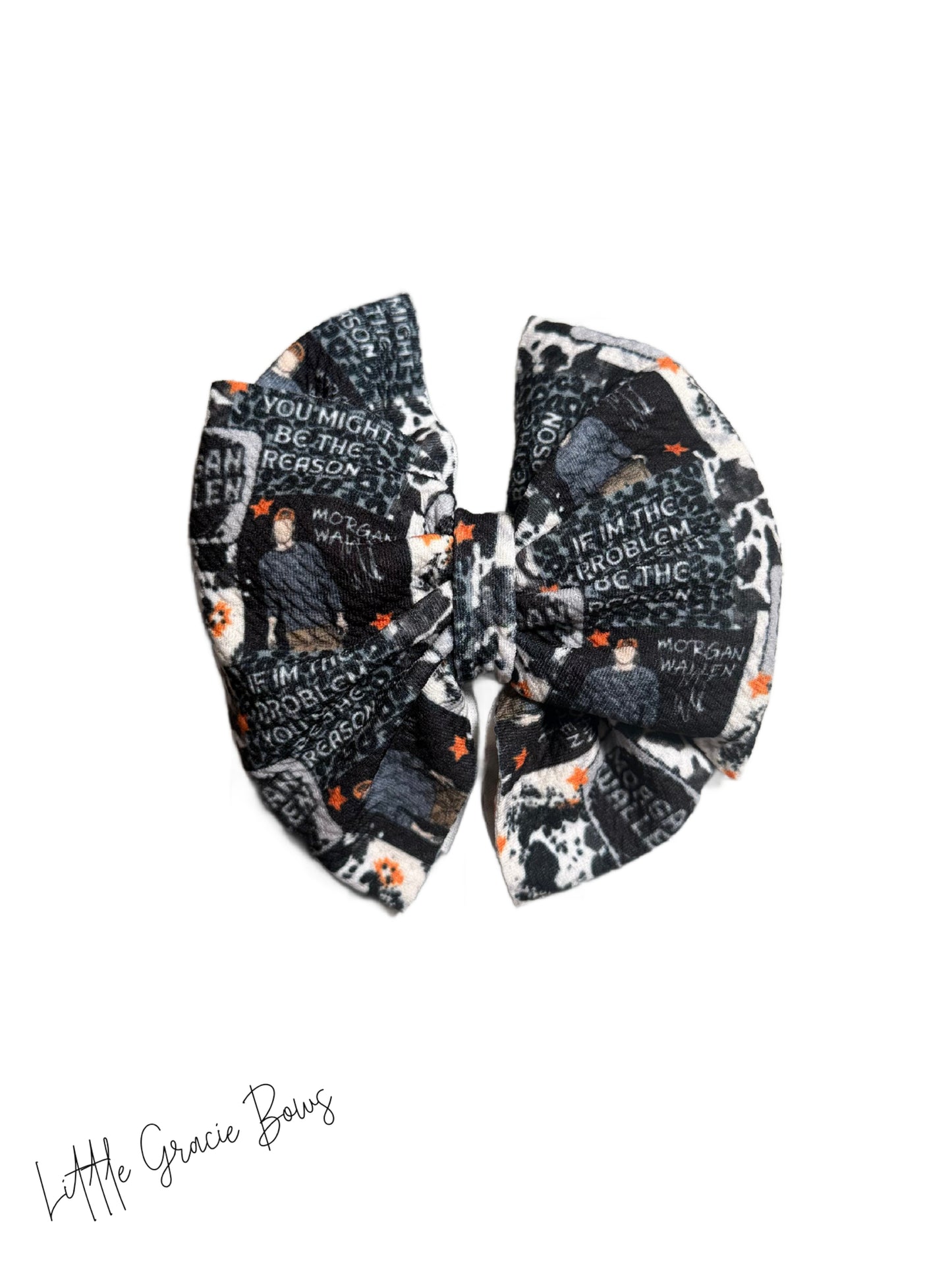 Morgan Wallen Inspired Messy Bow