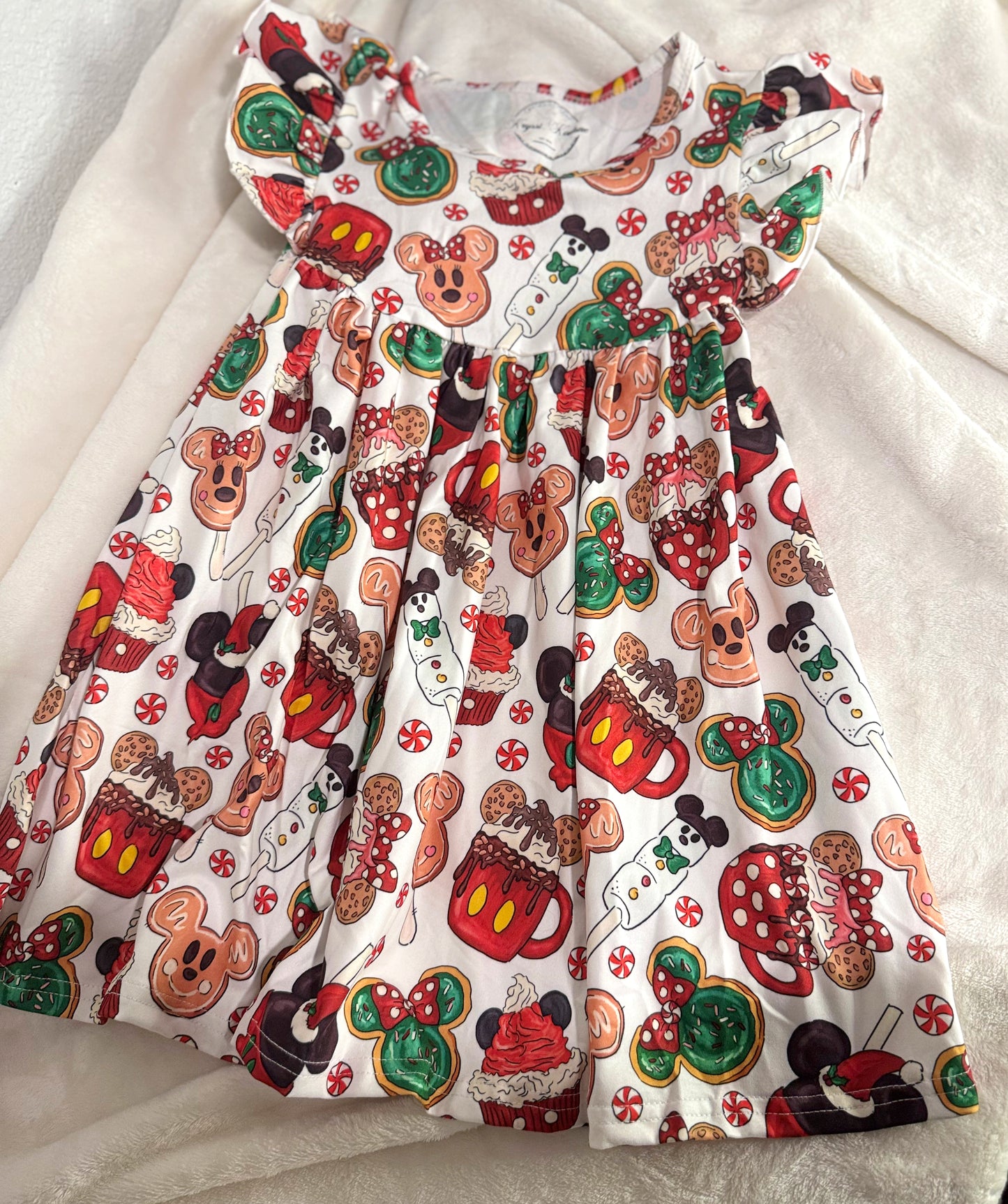 Christmas Dress- Red & Green Christmas Treats