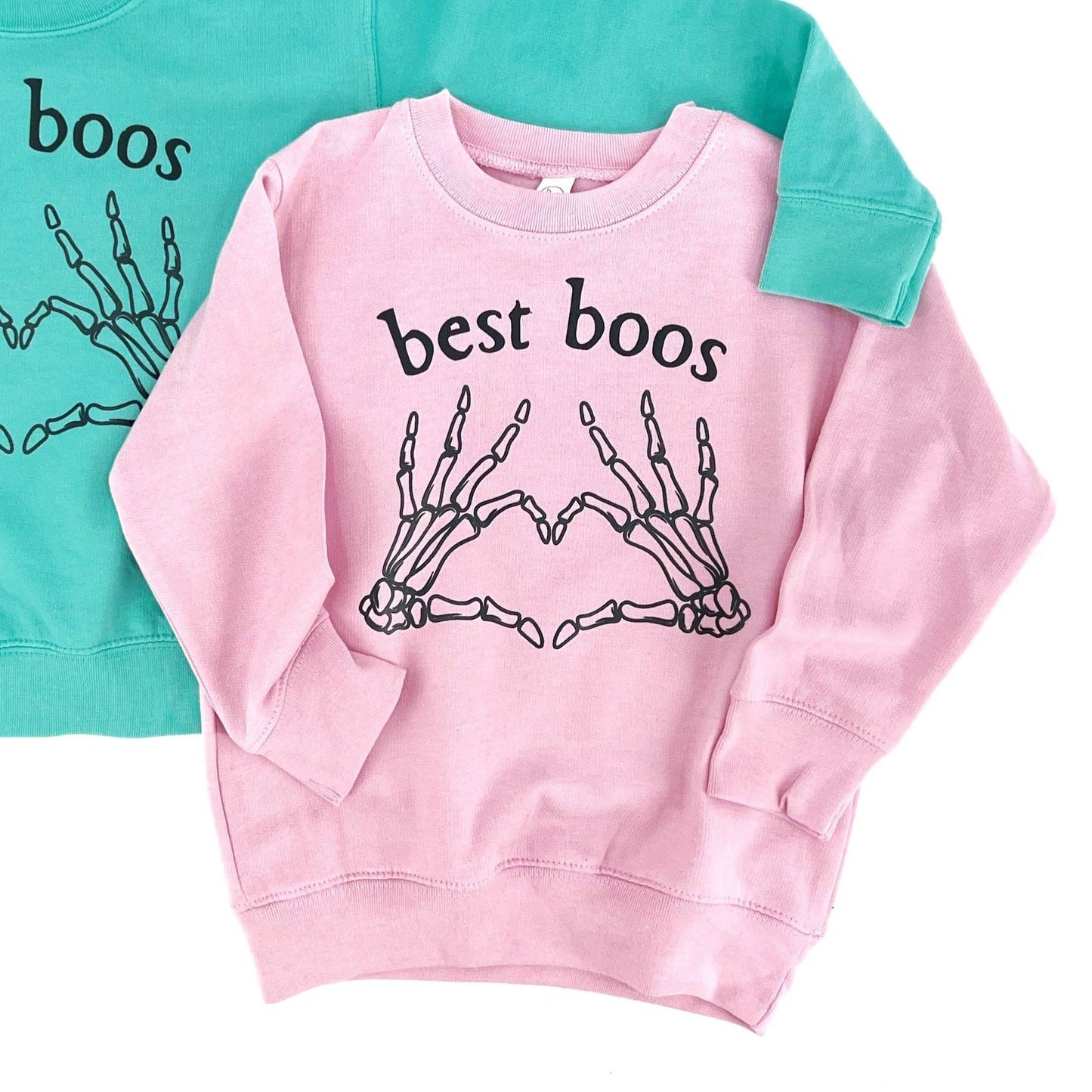 Halloween sweatshirt for kids, BEST BOOS Pink Pullover