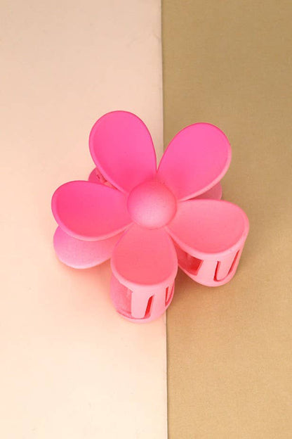 FLOWER HAIR CLAW CLIPS
