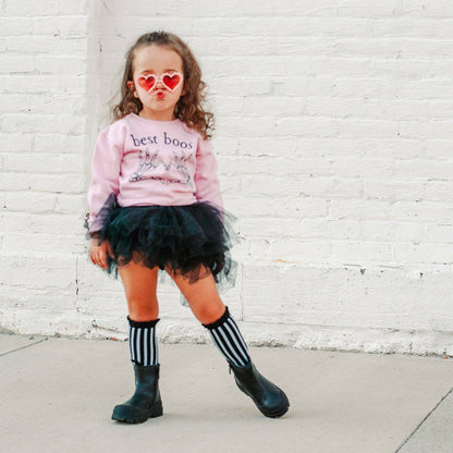 Halloween sweatshirt for kids, BEST BOOS Pink Pullover