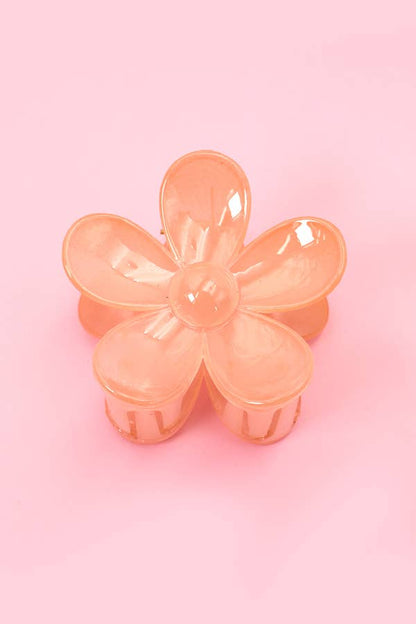 FLOWER HAIR CLAW CLIPS