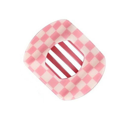 Flat Oval Hair Claw Clips Secure Styling | 40H1031