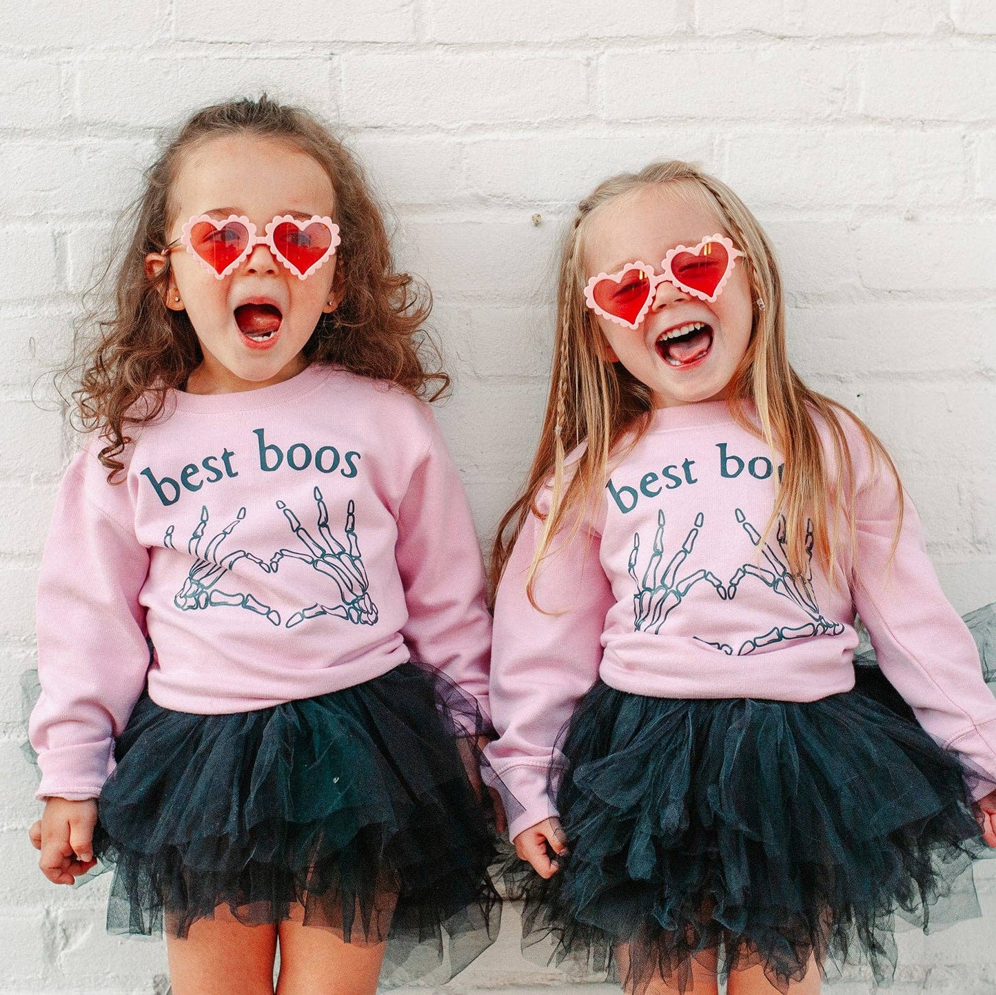 Halloween sweatshirt for kids, BEST BOOS Pink Pullover