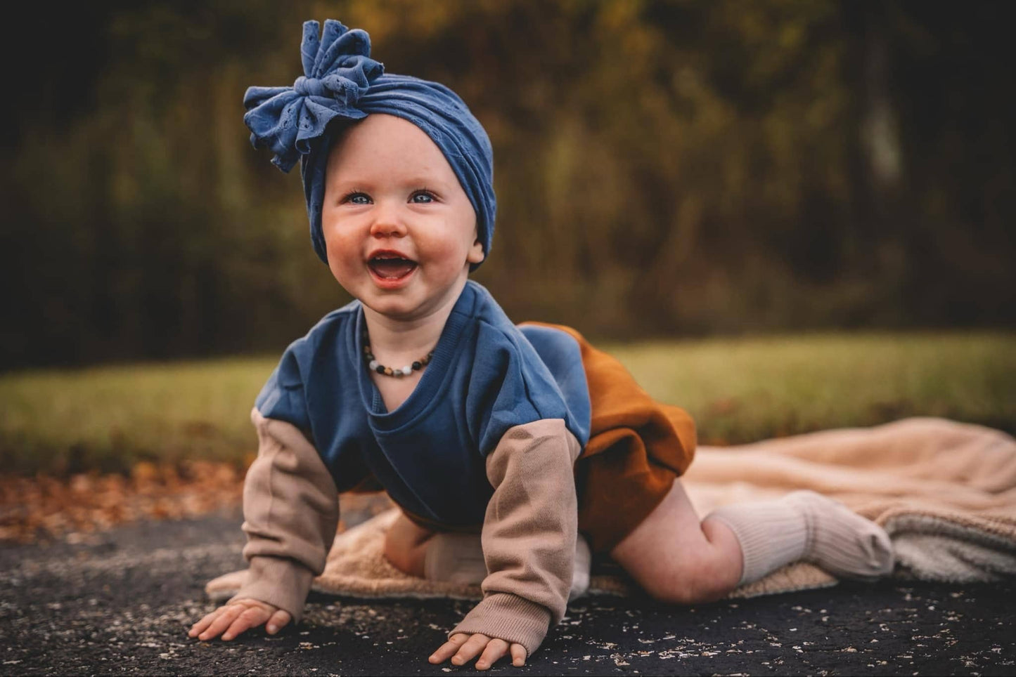 Color Block Sweatshirt Romper