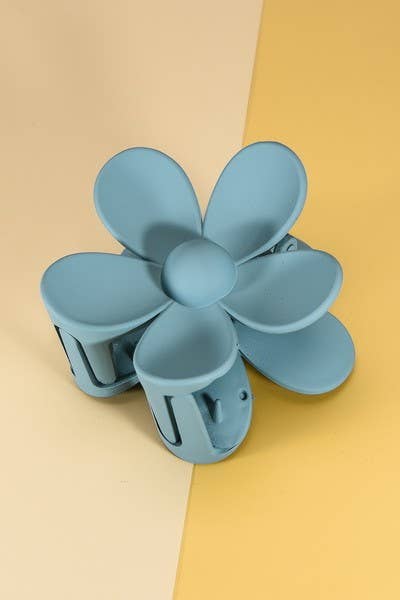 FLOWER HAIR CLAW CLIPS