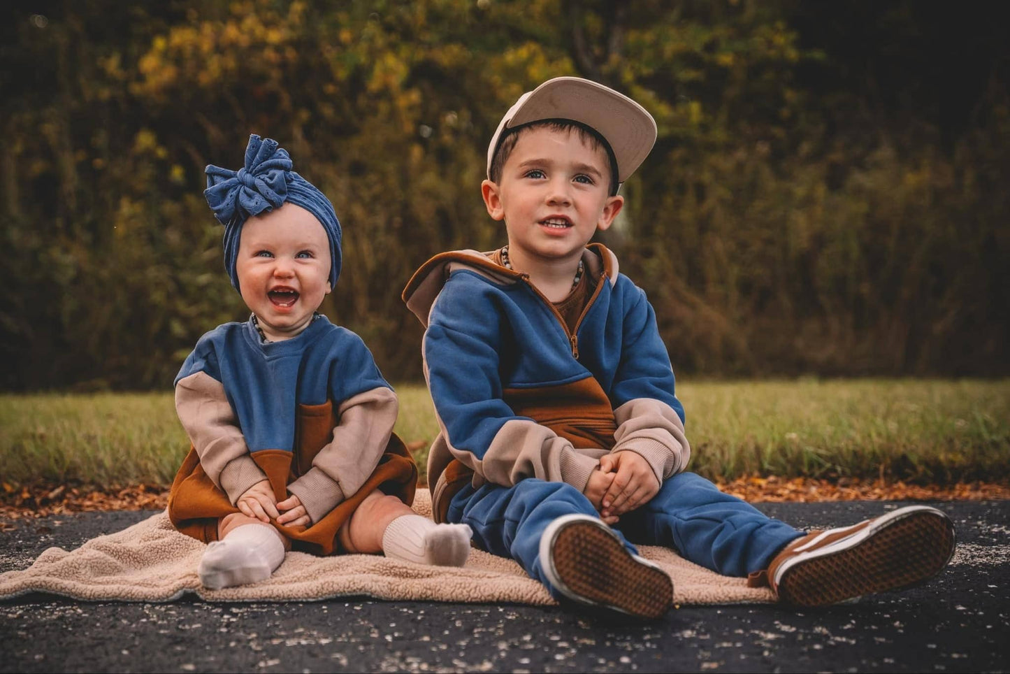 Color Block Sweatshirt Romper