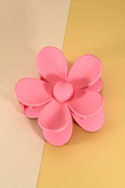 FLOWER HAIR CLAW CLIPS