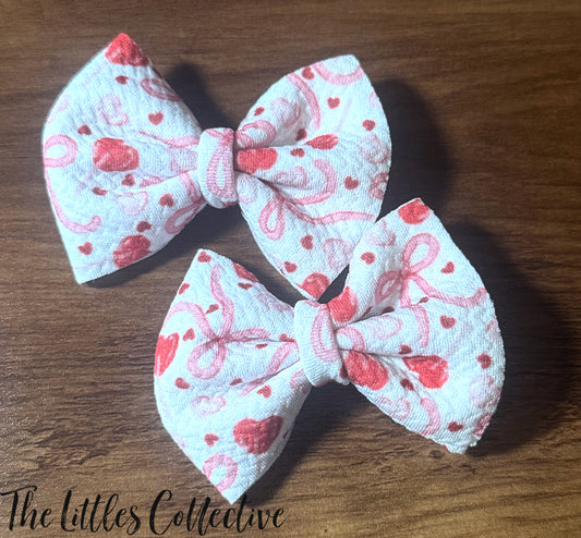 Heart & Bows Piggy Set