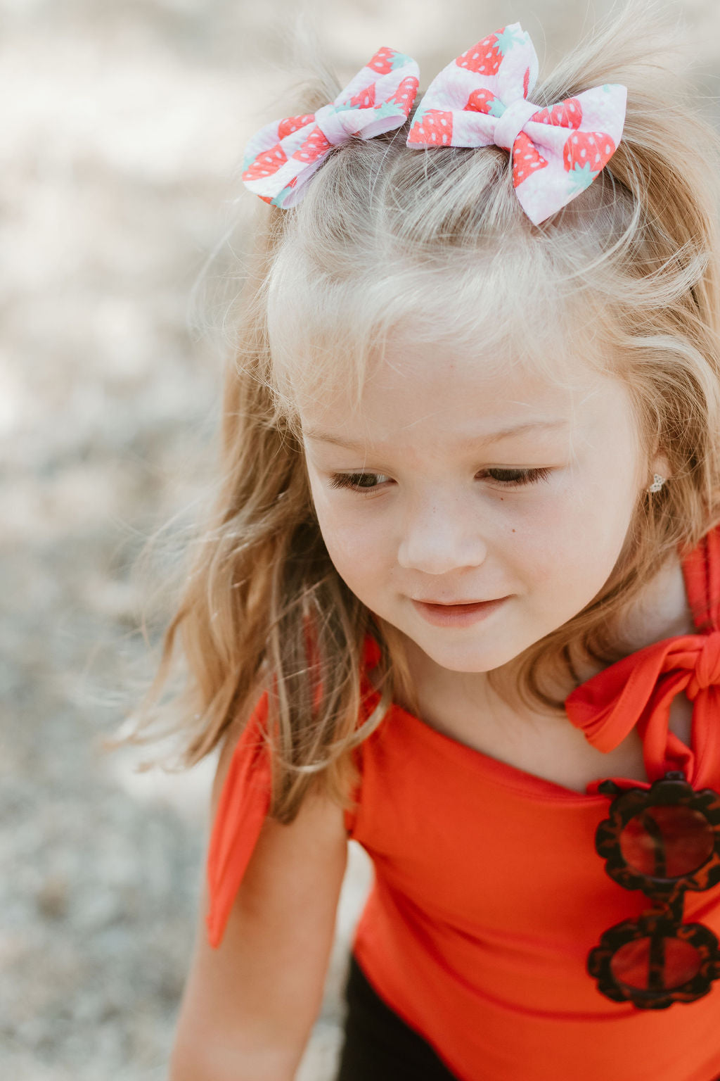 Strawberry & Daisy Piggies