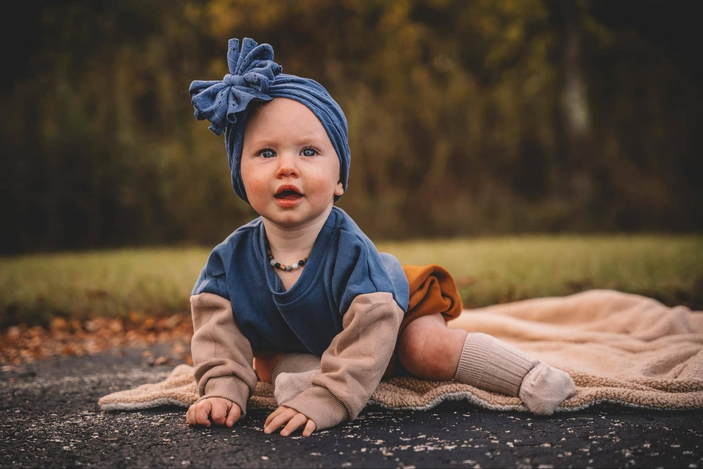 Color Block Sweatshirt Romper