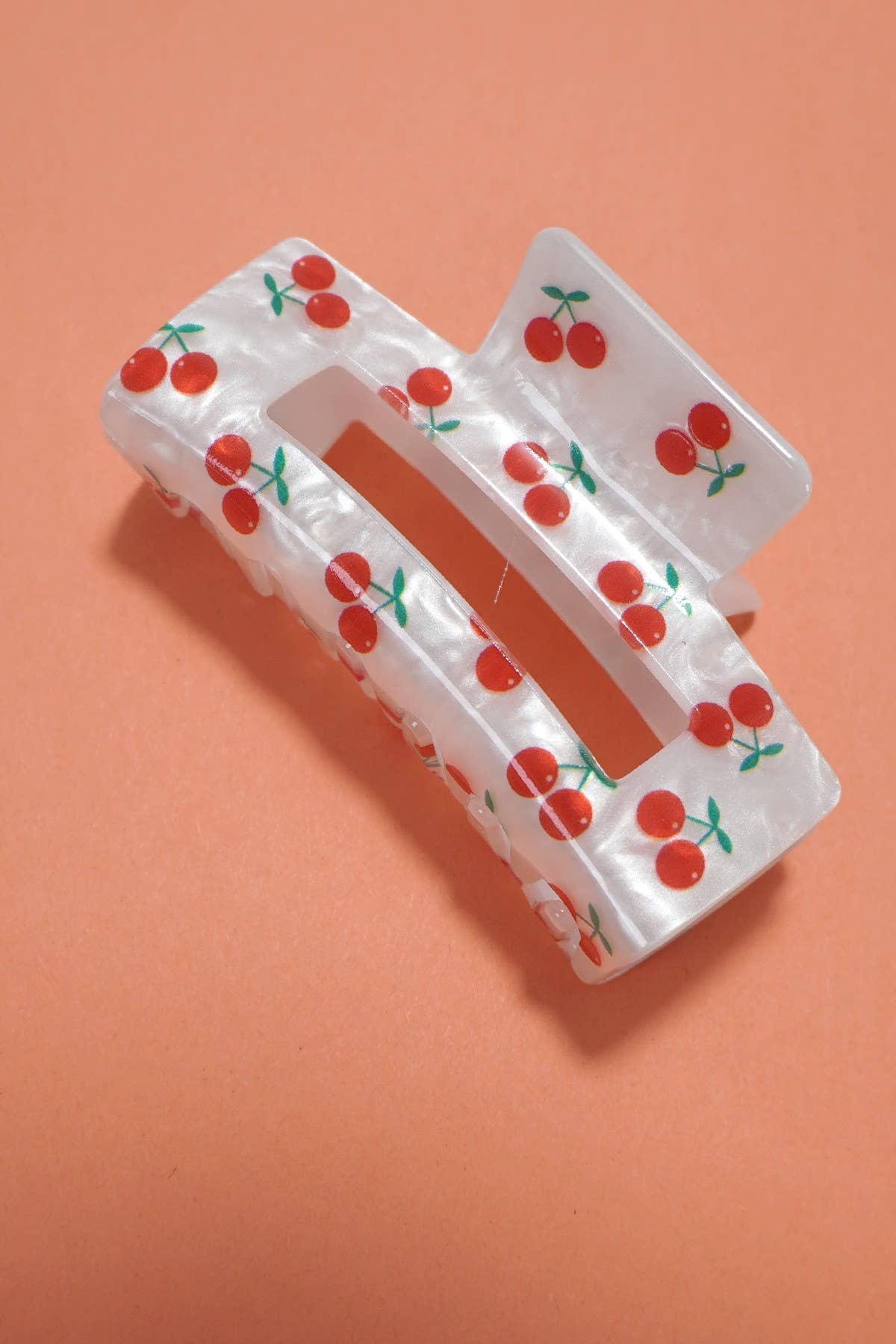 Cherry or Bow Hair Claw Clips