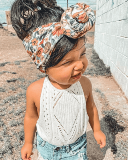 Drake Crochet Halter Romper - Gardenia