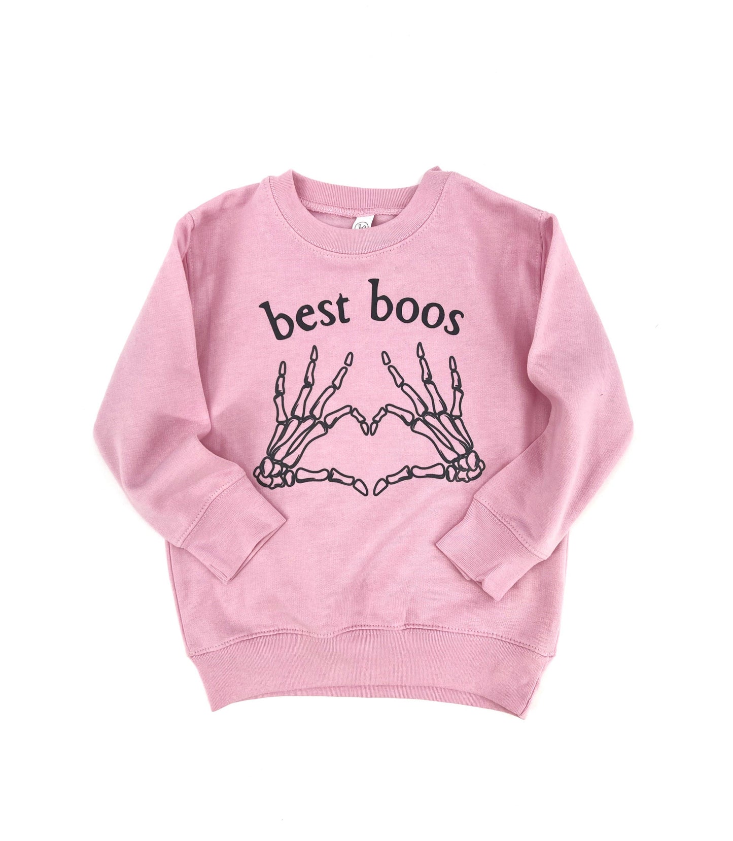 Halloween sweatshirt for kids, BEST BOOS Pink Pullover