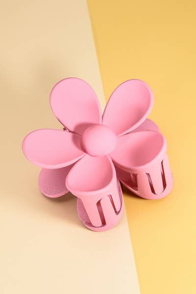 FLOWER HAIR CLAW CLIPS