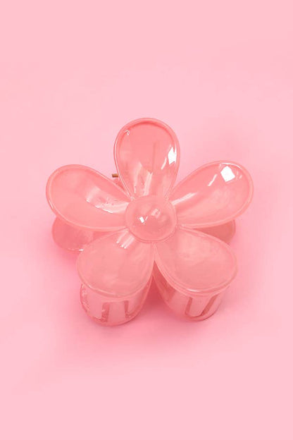 FLOWER HAIR CLAW CLIPS