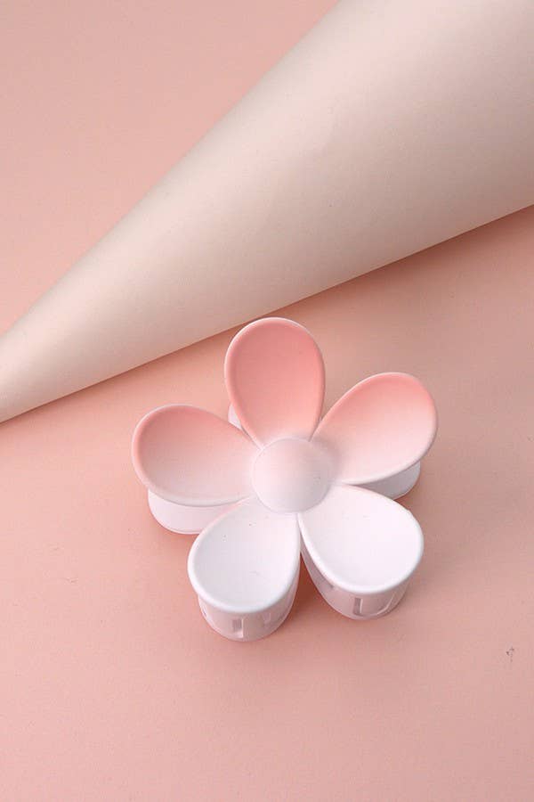 FLOWER HAIR CLAW CLIPS