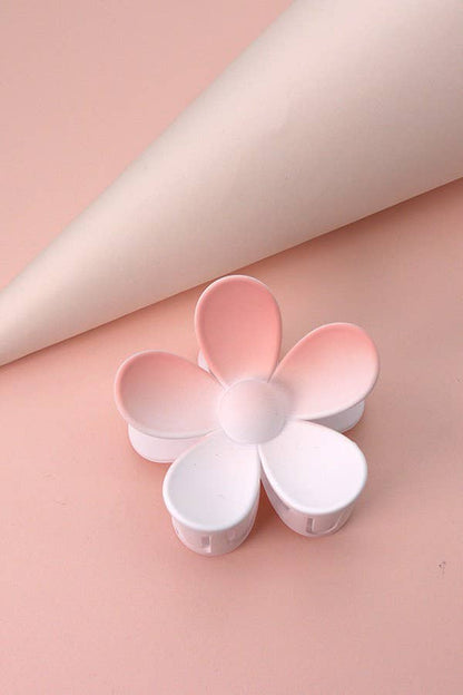 FLOWER HAIR CLAW CLIPS